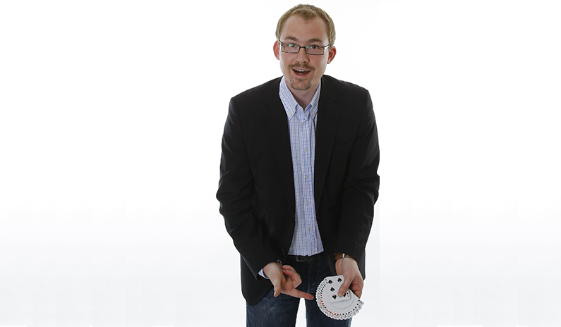 Daniel Pehboeck zaubert